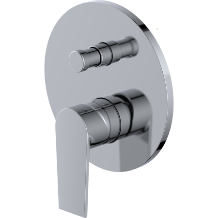 Vitruvius Rubicon Single lever concealed bath/shower mixer with concealed box Chrome
